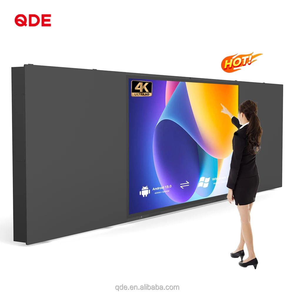Cyfrowa tablica interaktywna LED 4K z inteligentnym ekranem dotykowym Nano Blackboard