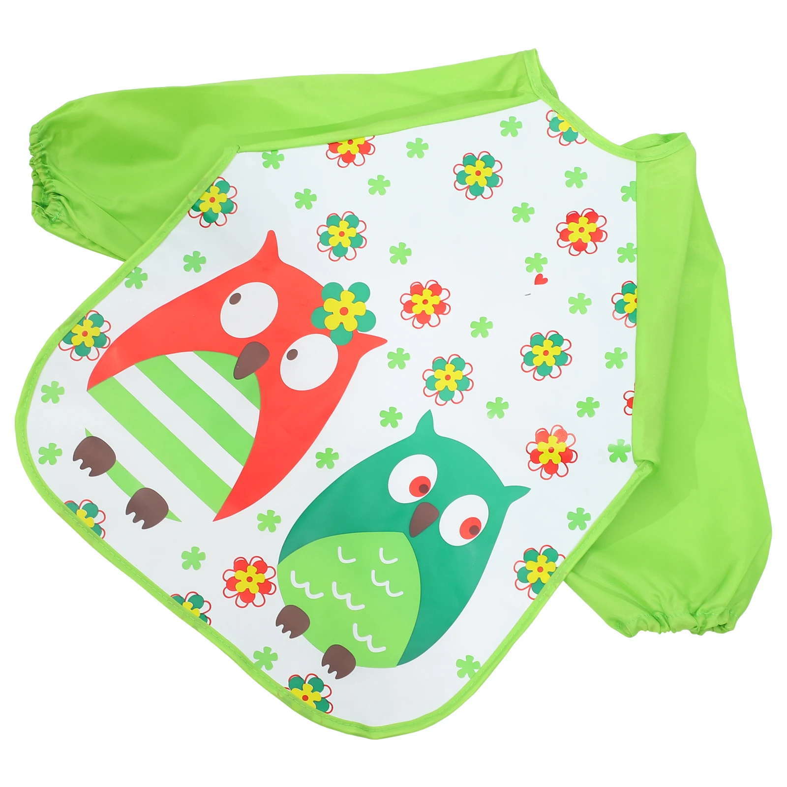 

Sky Blue Waterproof Smock For Kids Car Pattern Painting Apron Long Sleeved Children'S Smocks Eva Practical Easy Clean Hook