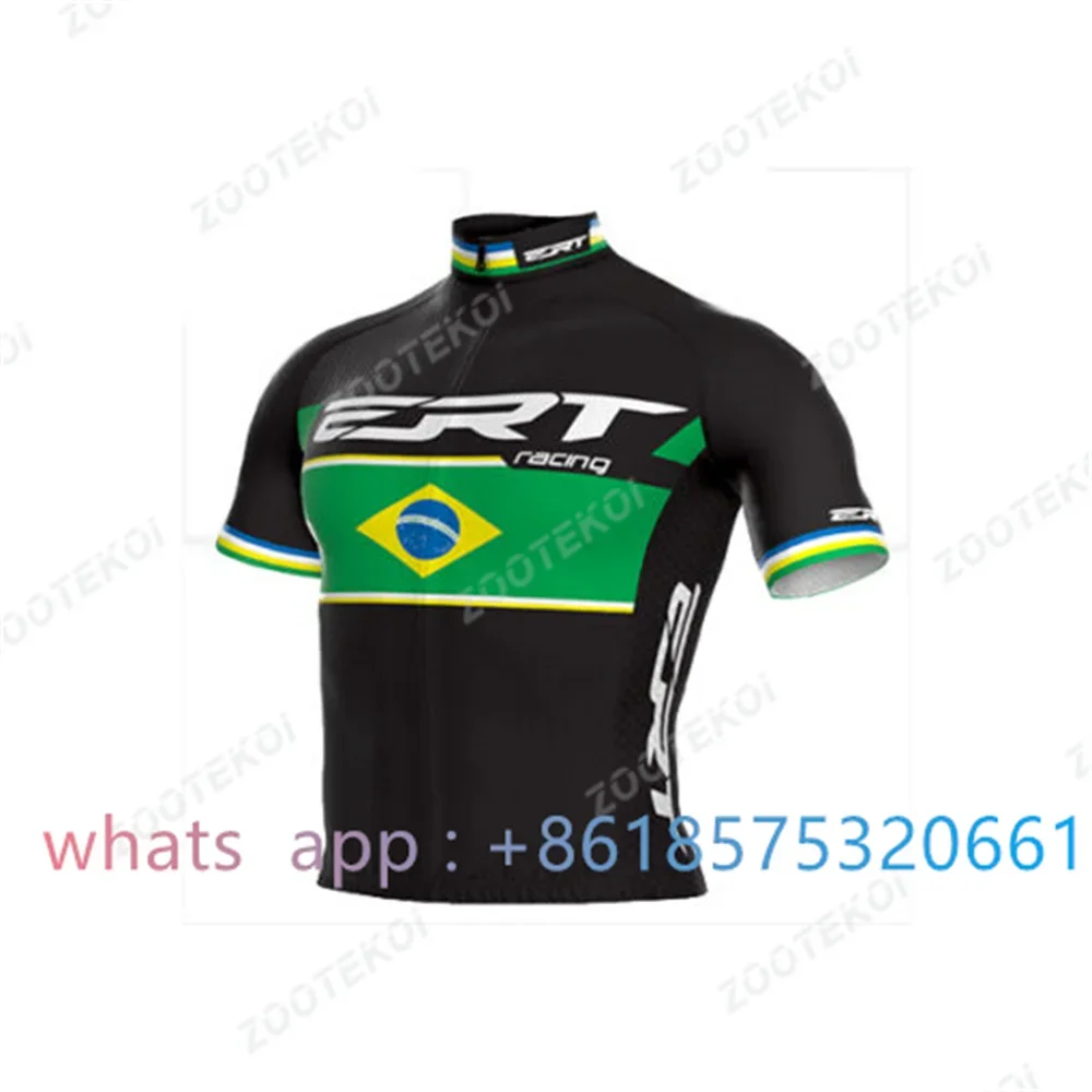 Brazil Pro Cycling Team Cycling Jersey Summer Bike Maillot Ciclismo Bicycle Clothing Road Mtb Cycling Jersey Top Ropa Hombre