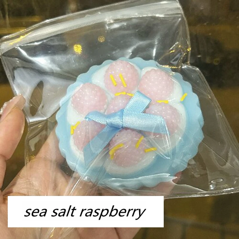 1Pc Squishy Fruit Framboos Squeeze Speelgoed voor Kinderen Volwassen Zachte Pinch Fidget Speelgoed Anti Stress Squishy Speelgoed voor Volwassenen