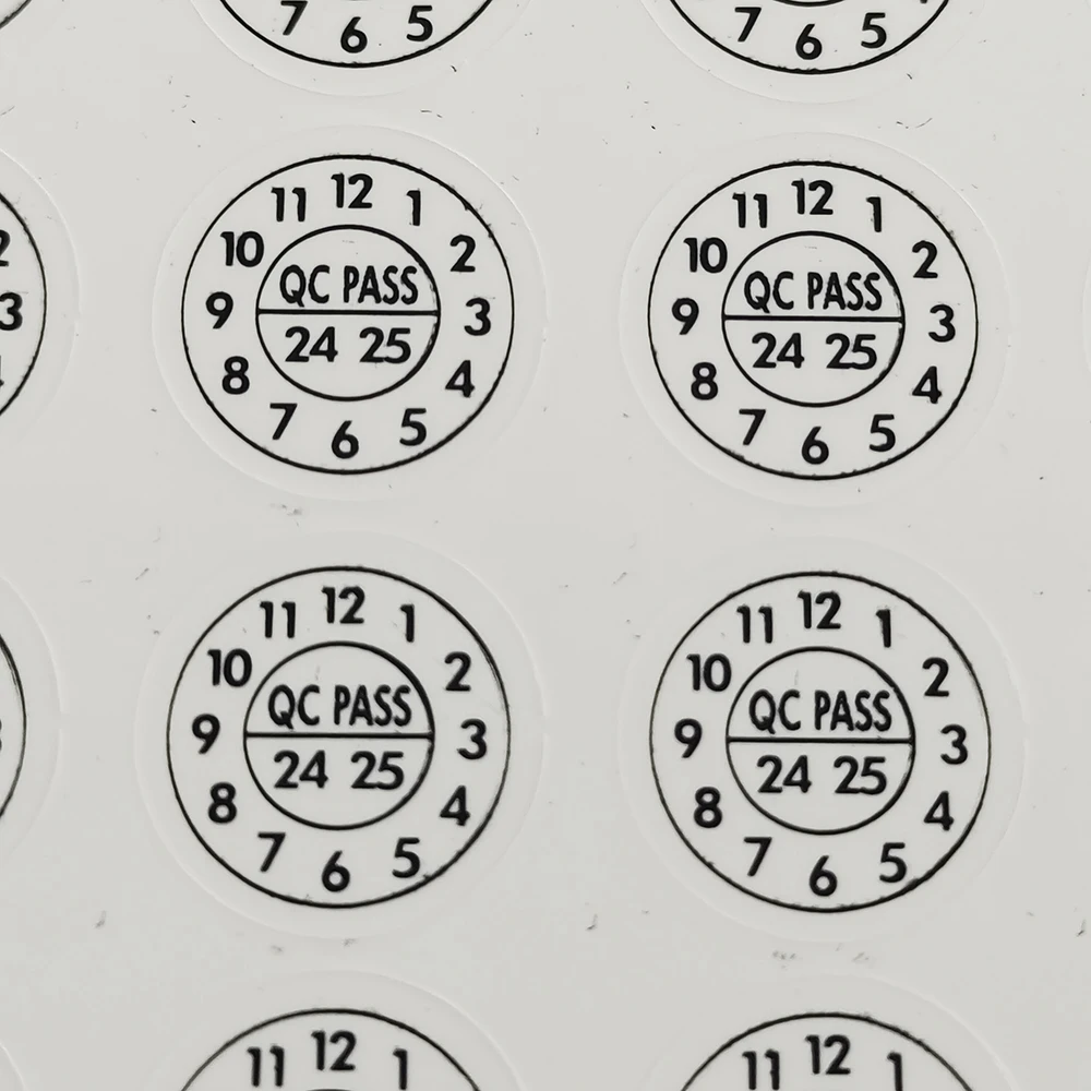情報なし,情報の有効期限,1cm qc,160個の粘着性フォーム,月ごとに有効,セキュリティシール