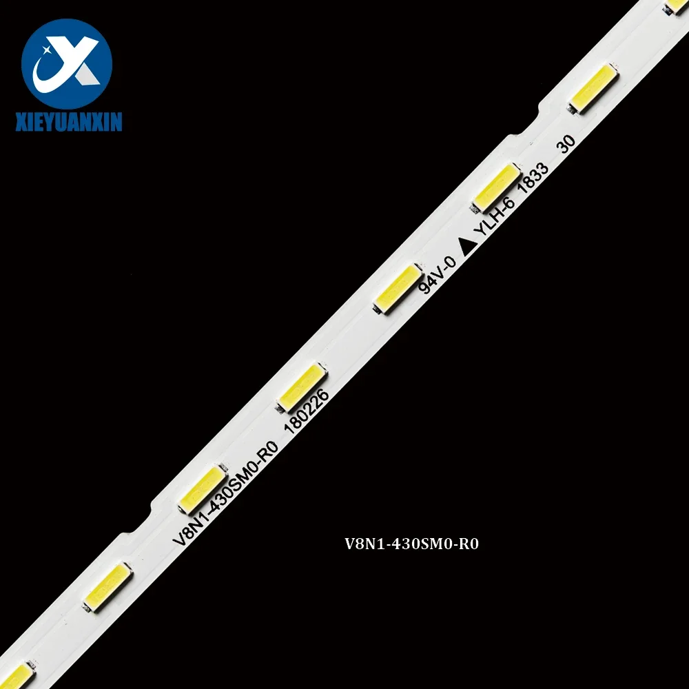 2Pcs/Set 462mm Led Backlight Tv Repair for Samsung 43inch V8N1-430SM0-R0 UE43NU7100 UA43NU7100 UA43NU7090 UA43NU7400 UE43N5500