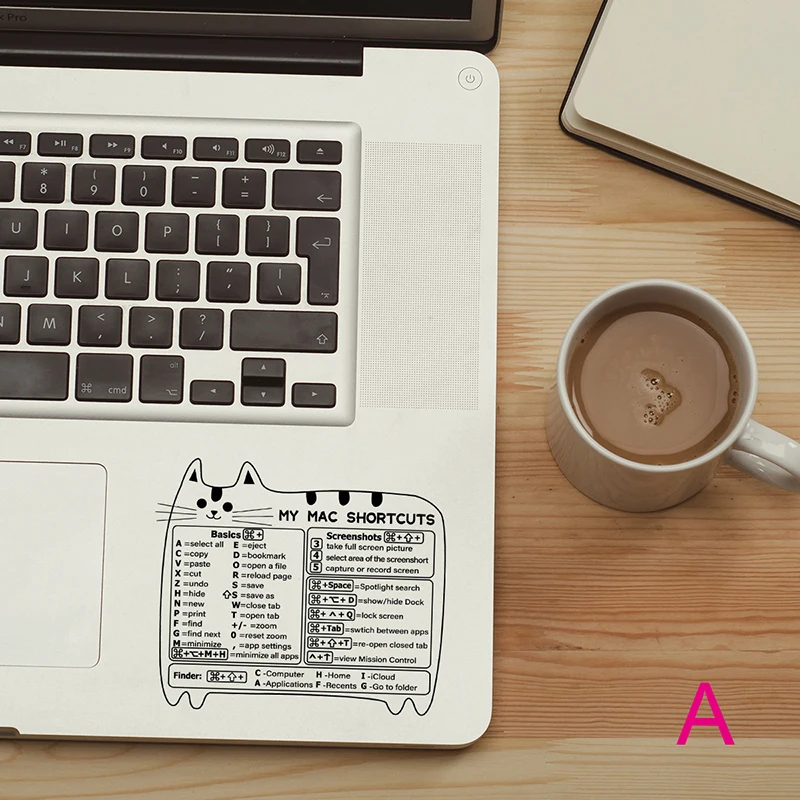 1PC For Windows Computer Keyboard Shortcut Sticker Adhesive Sticker for Laptop Desktop