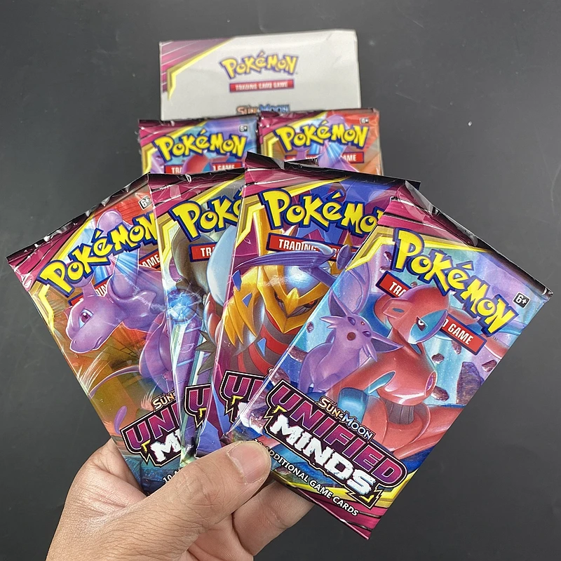 10/20Pcs Pokemon Cards TCG: Crimson Invasion Sword&Shield Sun Moon Evolutions English Trading Card Booster Box Collectible Gi