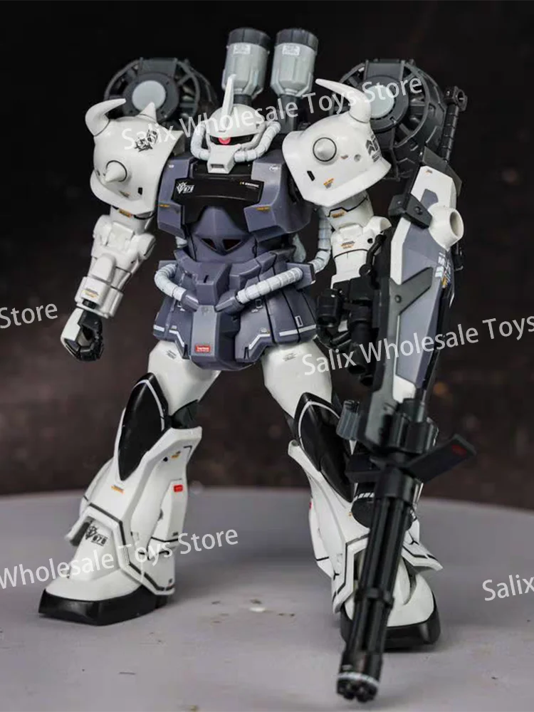 In Stock Star HG 1/144 MS-07B-3 Gouf With Fly Bag White Blue Color Custom B3 Assembly Model Kit Action Figure Customized