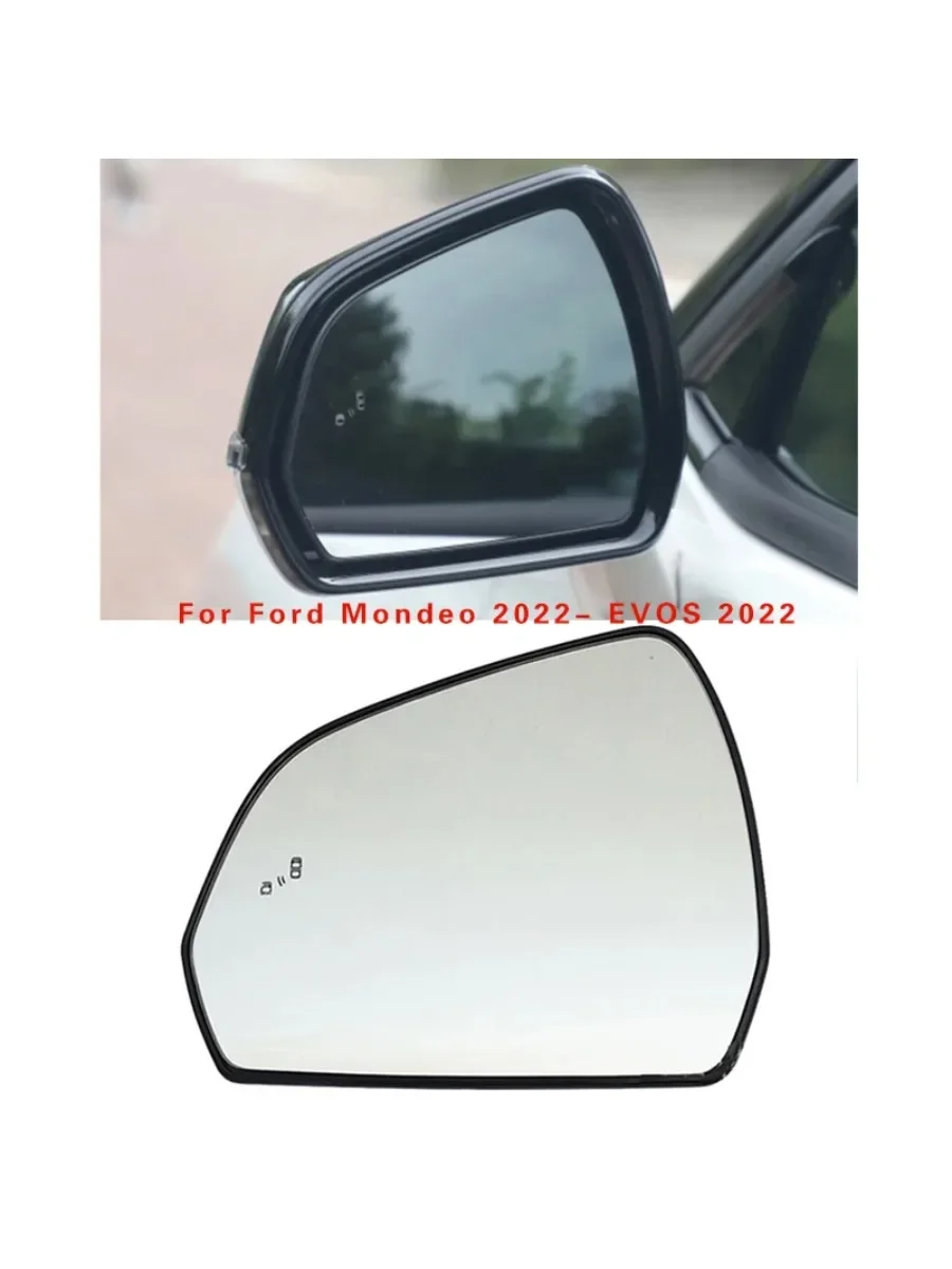 

Auto Left Right Heated Blind Spot Warning Wing Rear Mirror Glass For Ford Mondeo 2022- EVOS 2022-