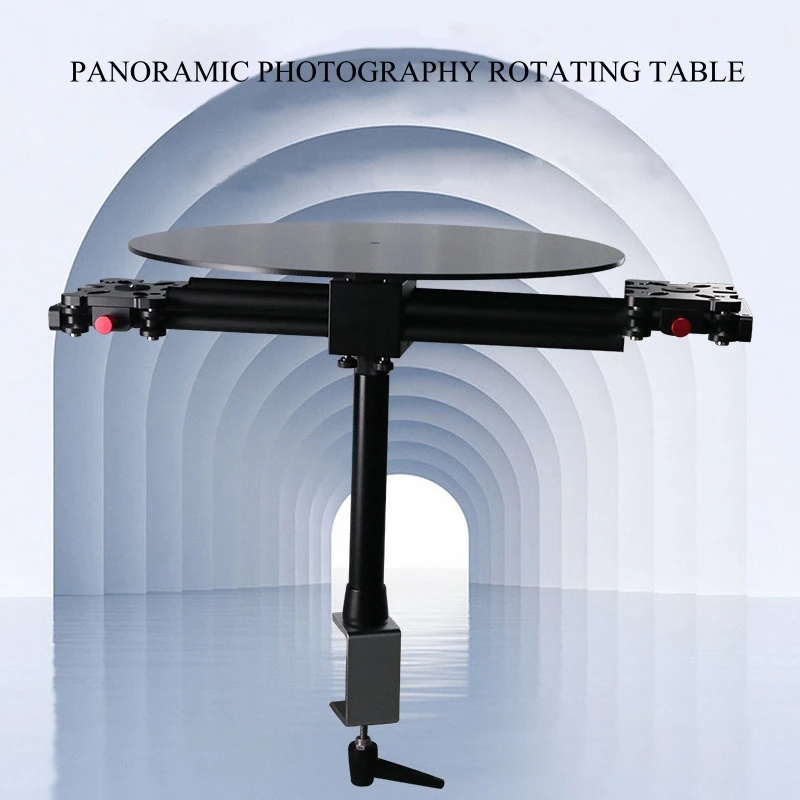 Professional Desktop 360° Panoramic Rotating Shooting Platform Live Video Base Round Turntable Studio Photo Booth