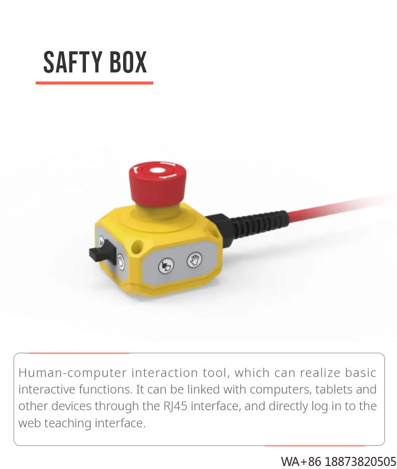 روبوت صناعي FR3 FR5 600 مم 900 مم 6 محاور لحام كوبوت روبوت #4