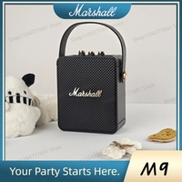 New Marshall M9 Retro Wireless Bluetooth Speaker,  Portable Bass Outdoor Speaker, Subwoofer, Waterproof Mini Sound Box