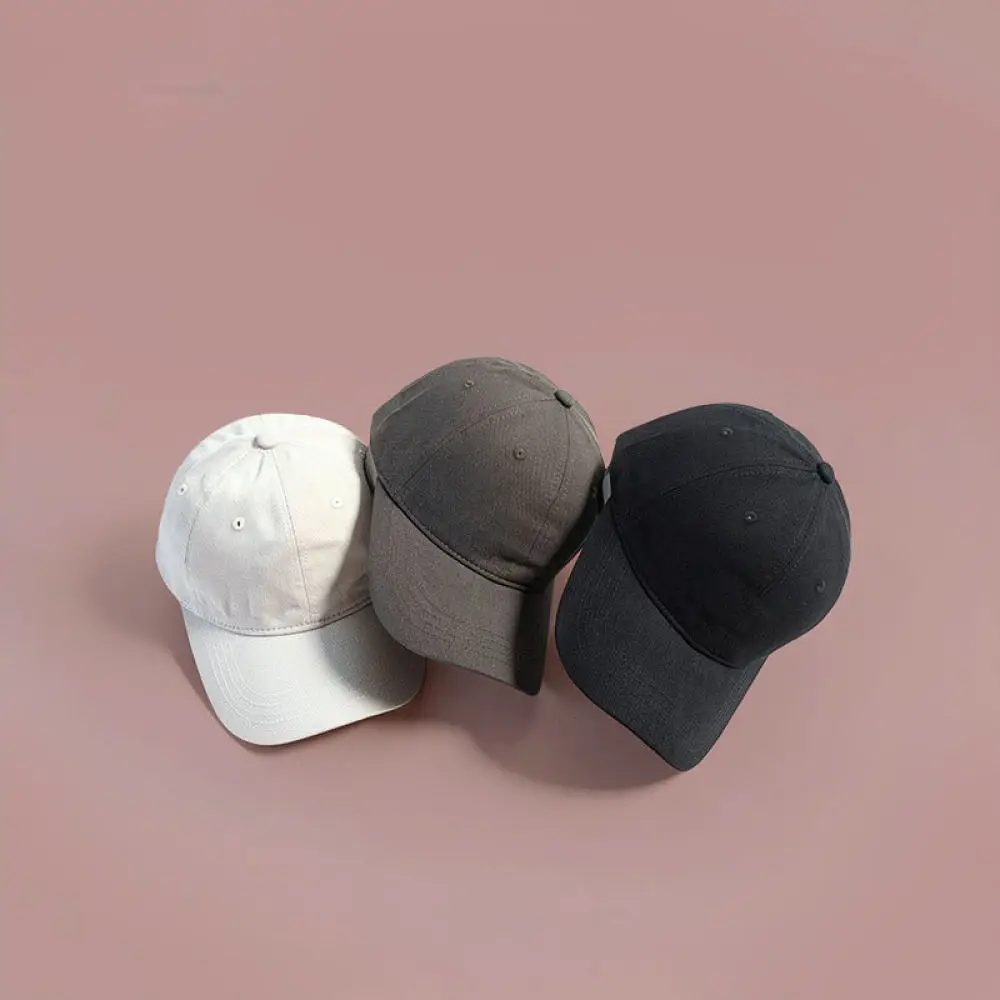 Fashion Cotton Baseball Cap Embroidered Letter Hat Adjustable Snapback Sun Hat Korean Style Unisex Casual Streetwear Headgear view 2