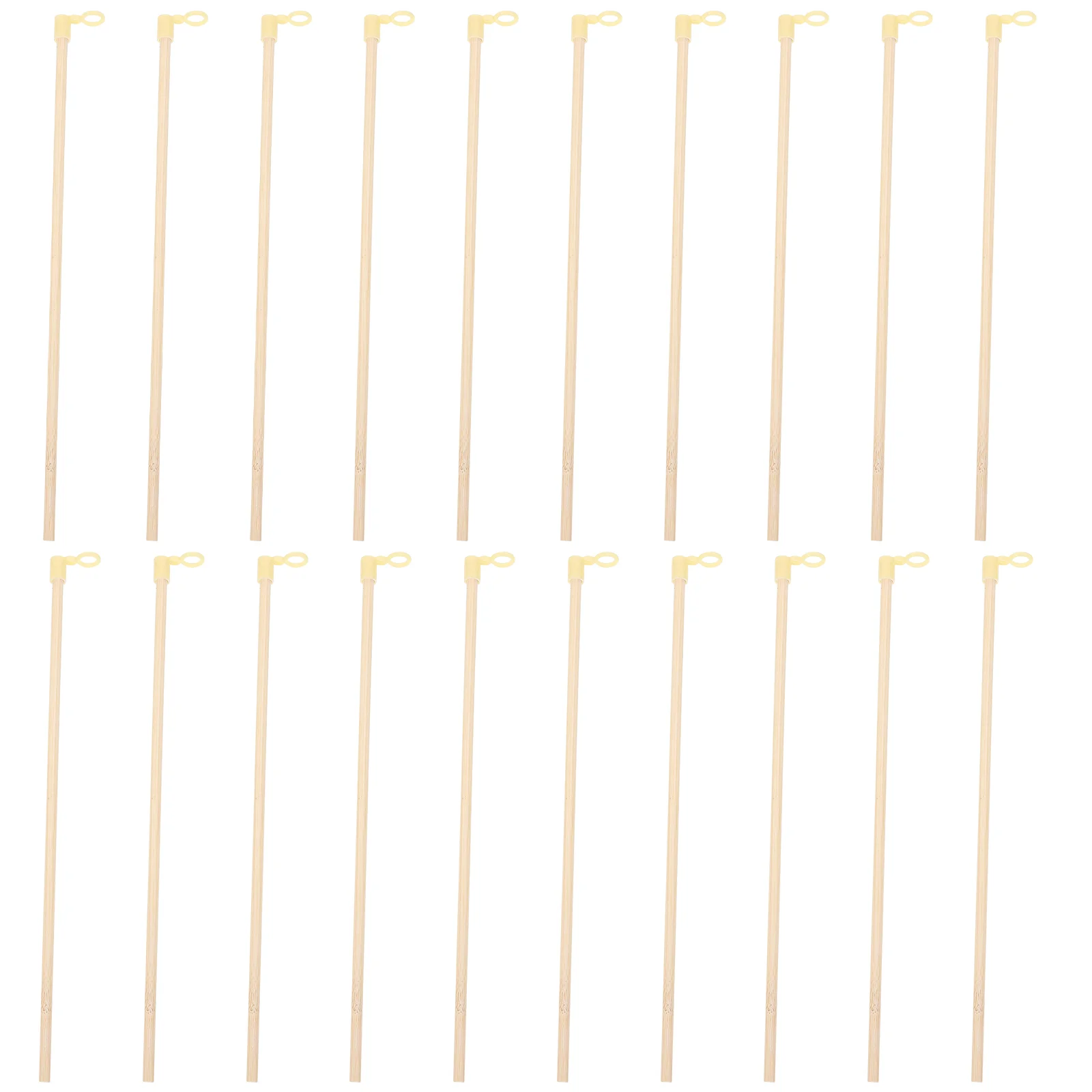 

100 Pcs Wedding Ceremony Set Decoration Party Hall Bamboo Lanterns Pole Artificial Stick Large Scale for Kids Paper