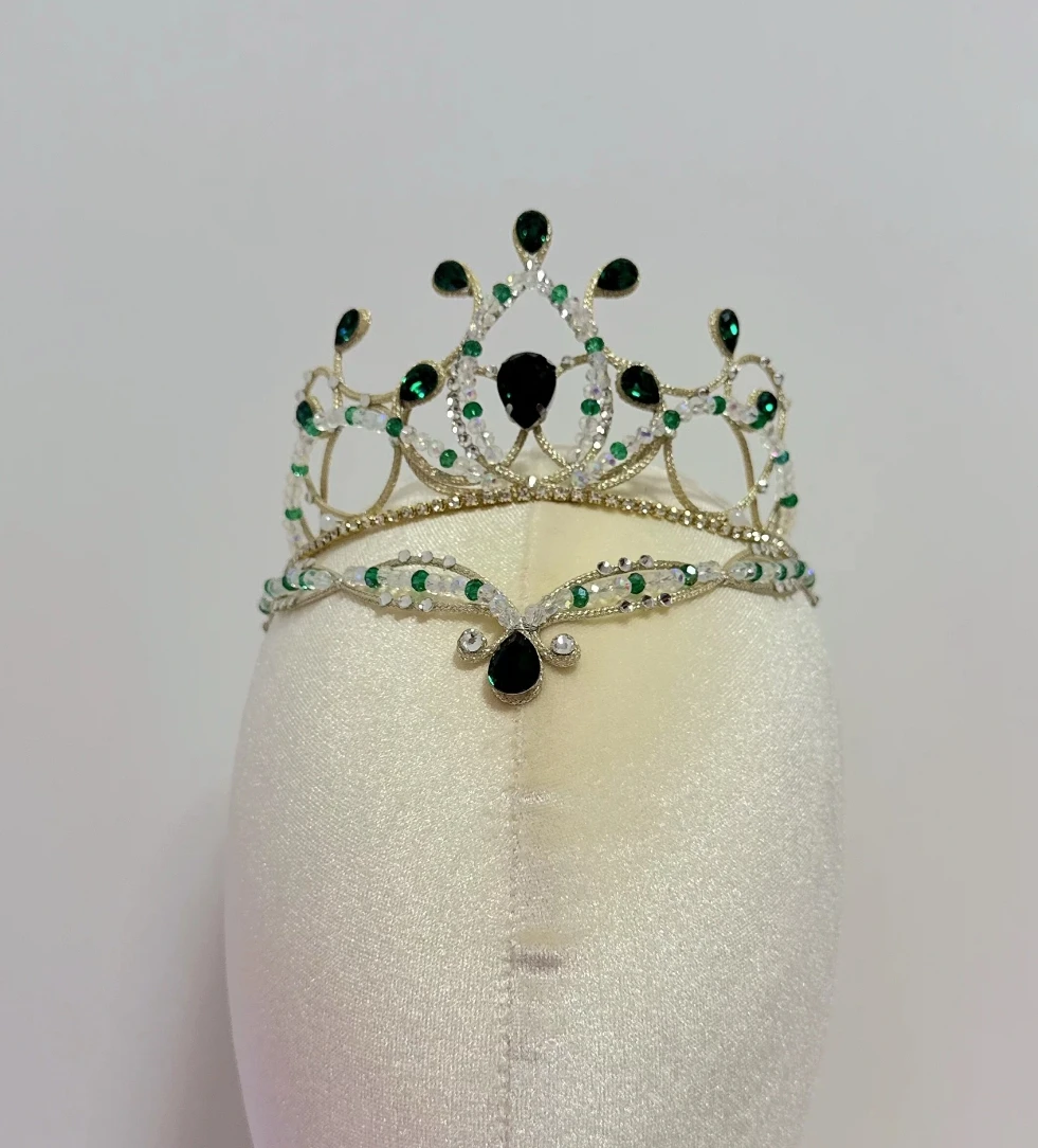 2026 Handmade Ballet Performance Rope Crown Headwear for And Adults Professional Crown Accessory