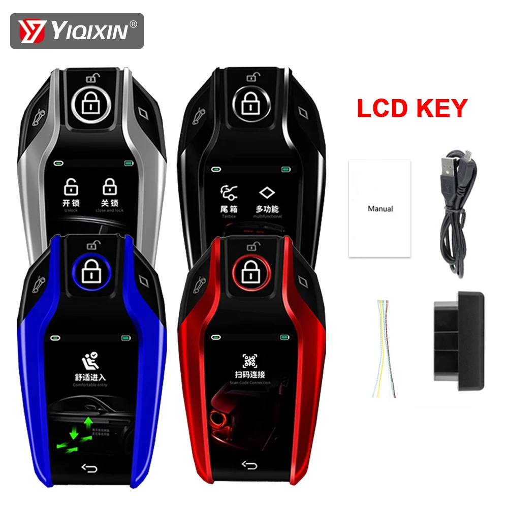 

Универсальный ЖК-умный дистанционный ключ от автомобиля для BMW Mercedes Benz Audi Kia Ford Jaguar Land Rover Porsche Lexus Hyundai Nissan VW Toyota