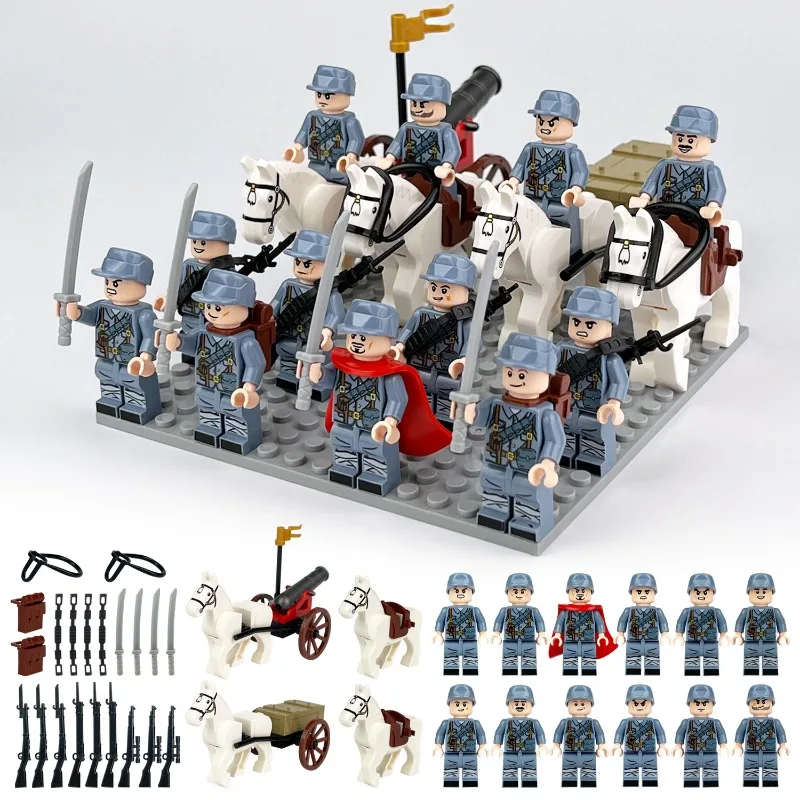 

Фигурки рабочих и крестьян, солдат Красной Армии, конструкторы WhitehorseMeigachildren's, оптовая продажа, Восьмая дивизия