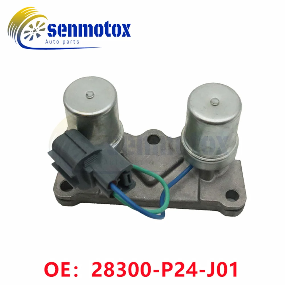 28300-P24-J01 Transmission Lock-up Solenoid For Honda Civic 1992-2000 CR-V 1997-2001 Del Sol 1993-1997 Acura Integra 1994-2001