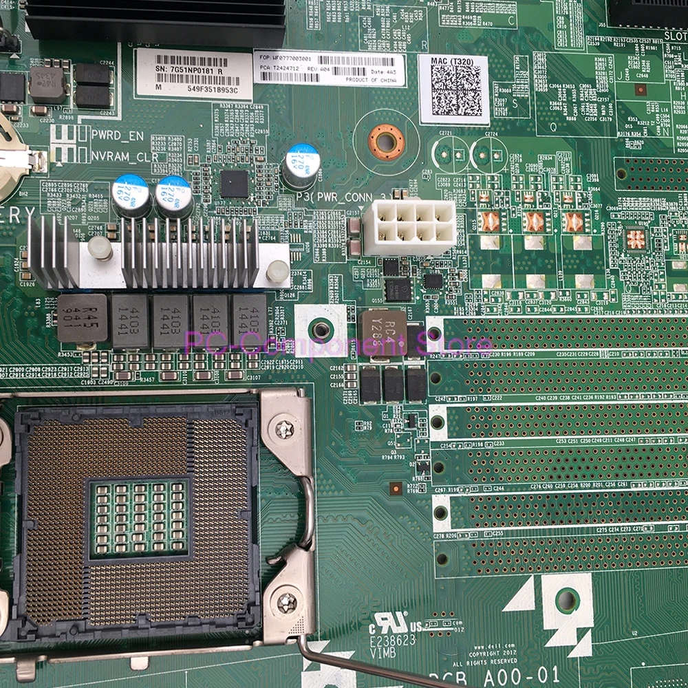 اللوحة الأم للخادم T320 R7W5M 4DMNN 7MYHN 0R7W5M 04DMNN 07MYHN LGA 1356 #2