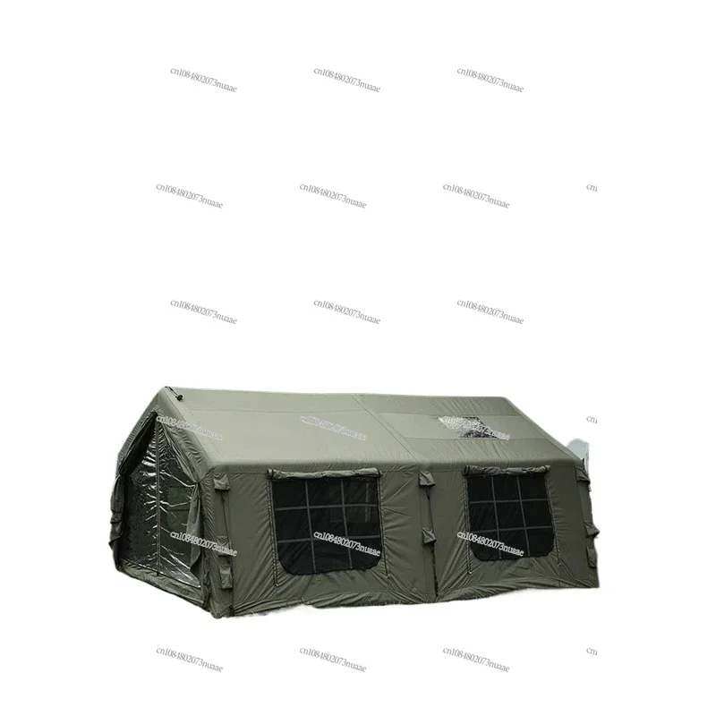 Folding Outdoor Inflatable Tent, Thickened Sun-Proof, Rain-Proof, 17.2 Square Meters of Gas Column Cabin