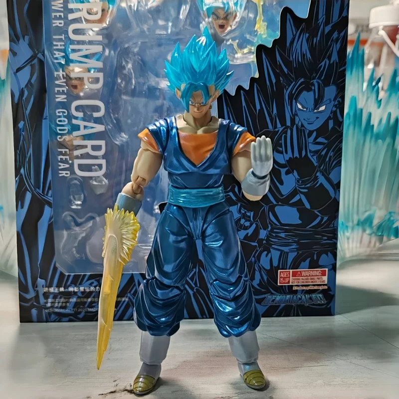 

Hot Sale Action Figures Super Saiyan God Blue Vegeta Ultimate Ace Power That Even Gods Fear Shf Six Inch Action Figures Series