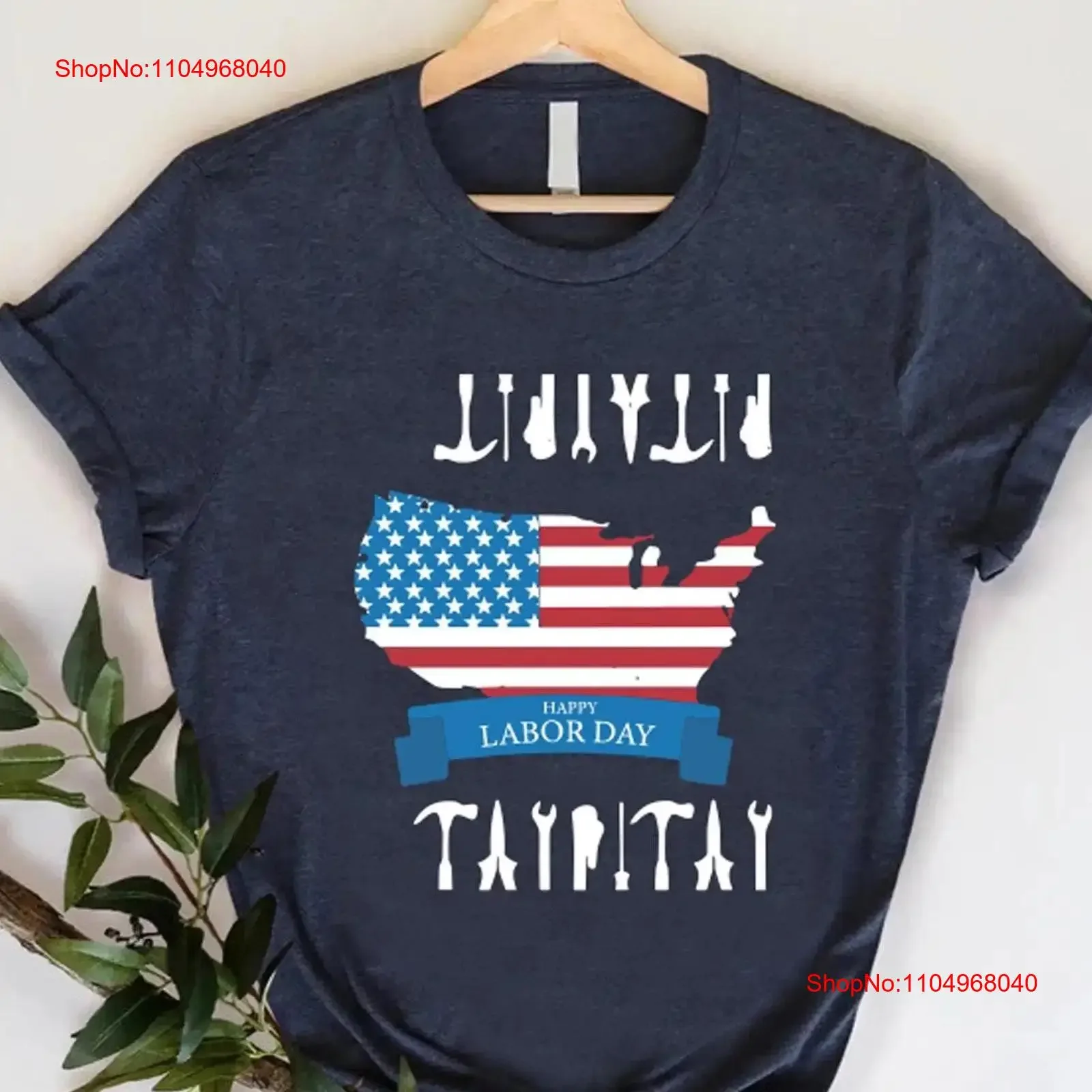 Día del Trabajo celebración mapa de América camiseta bandera americana trabajador trabajador de EE. UU. trabajo patriótico vintage lavado versátil