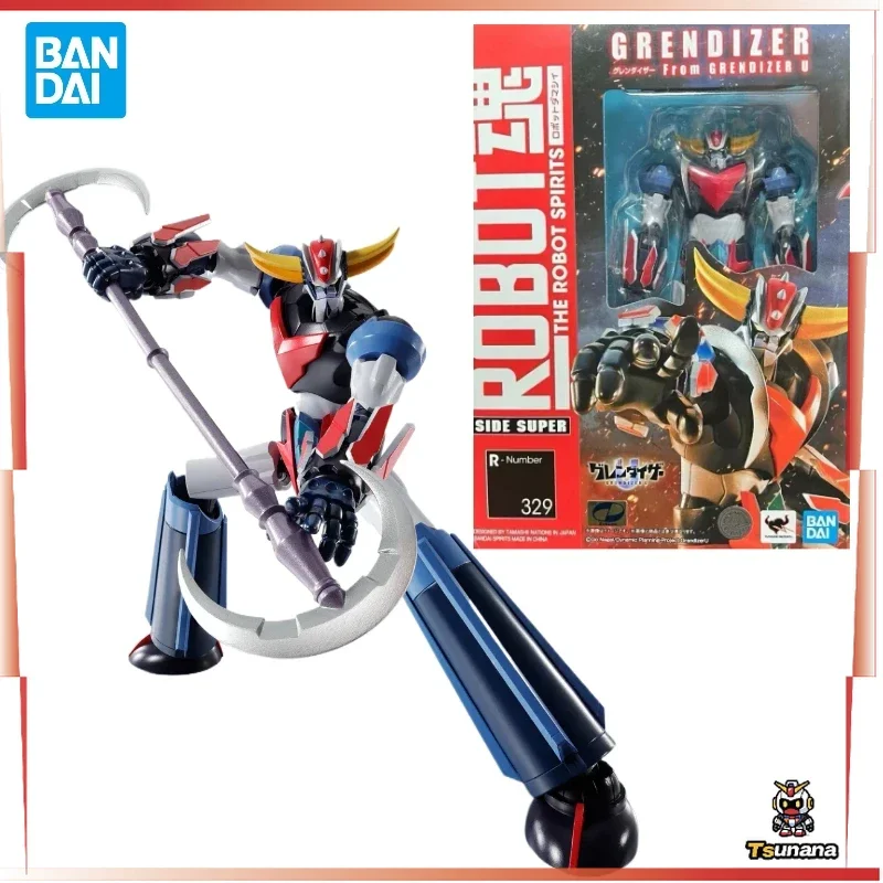 

In Stock Bandai Original THE ROBOT NUMBER 329 GRENDIZER From GRENDIZER U Anime Action Figure Model Toys Doll Collection Gifts