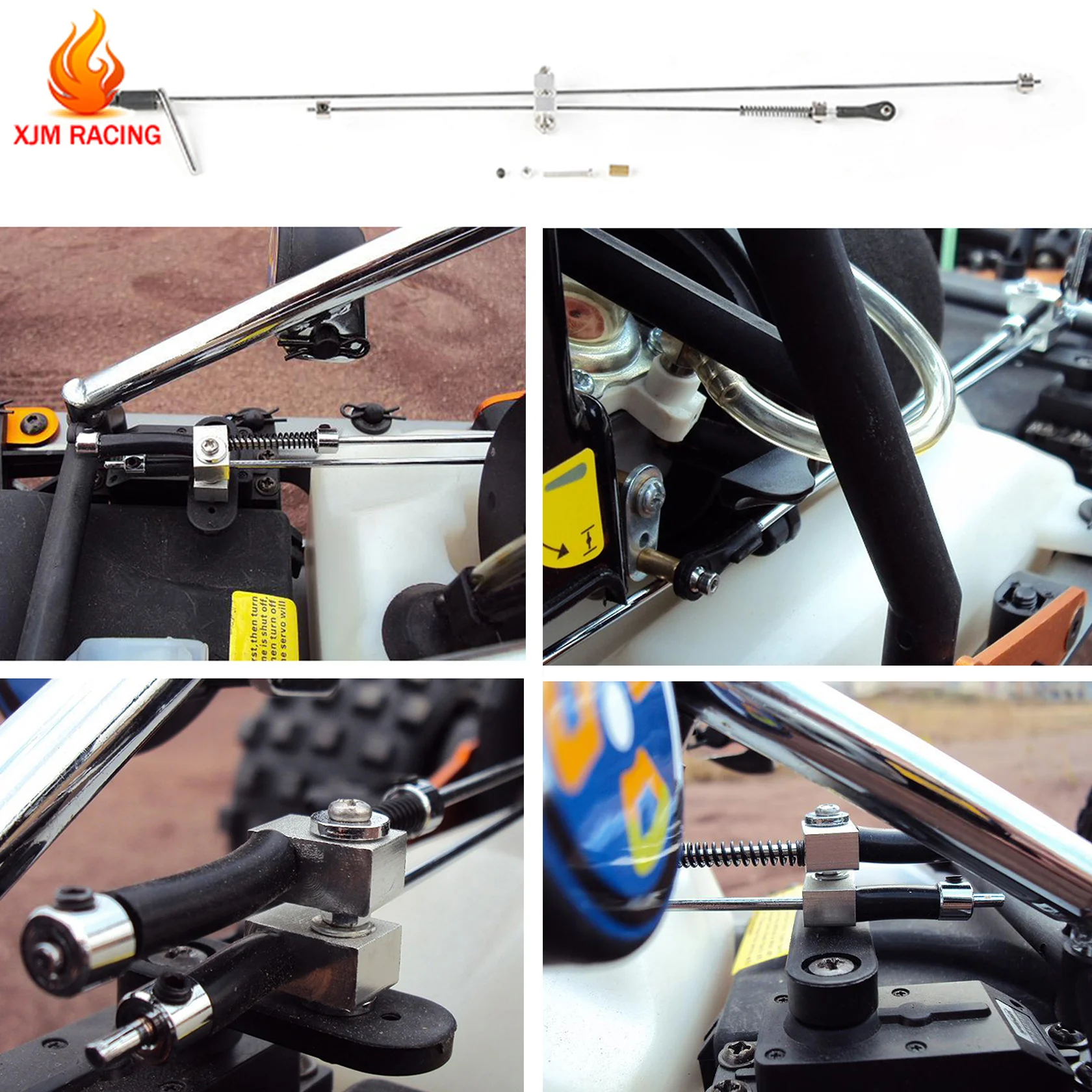 Kit sistema frenante per parti Hpi Rovan Km Baja 5b 1/5
