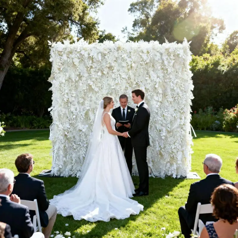 

Rime Flower Wall Simulation Metal Arch Wedding Decoration for Shop Mall Hotel Backdrops Artificial Flower Wall Decor