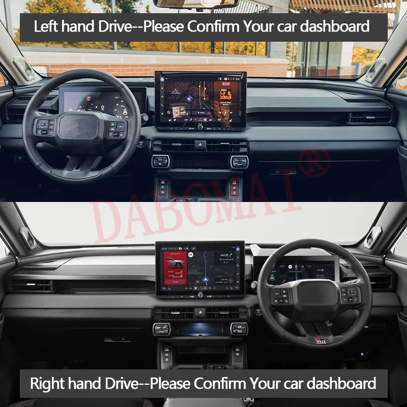 Car Dashboard Sun Shade Cover for Toyota RAV4 XA60 Wildlander Suzuki Across GR Sport 2026+ Mat Avoid Light Pad Anti-UV Carpet view 2