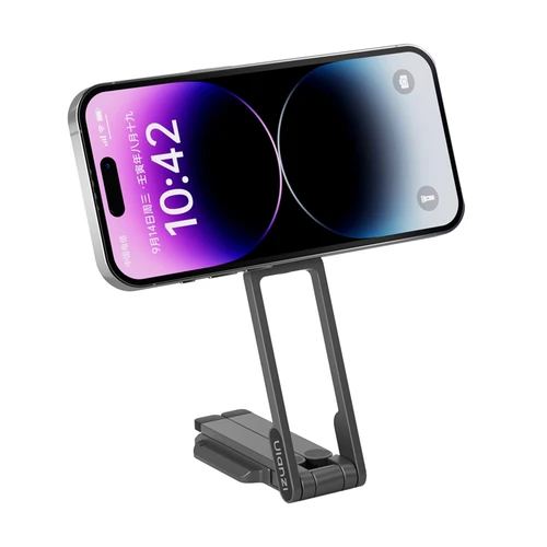 Soporte para teléfono Ulanzi MA38 MagLock con soporte Arca-Swiss para teléfono inteligente trípode de mano modo a presión con gancho oculto para colgar en la pared