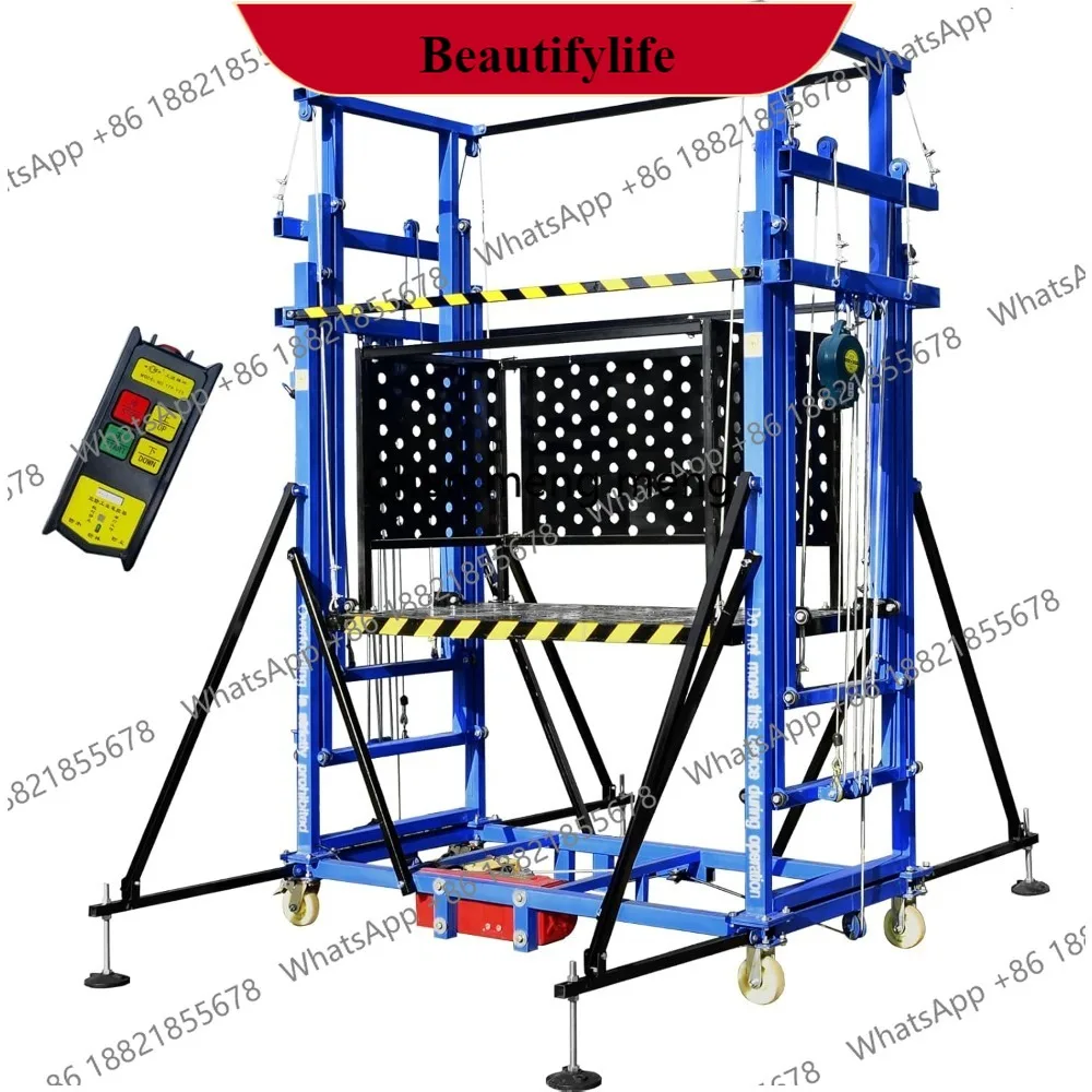 CIF Price Electric Hoist Platform for Scaffolding for Changing Lights, Painting, Roof Repairs, and Tree Constructionz189