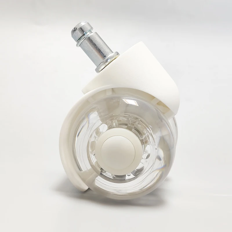 Heavy-Duty Caster Wheels Gravity-Activated Locking Swivel Silent Brake System for Office Chairs Universal Furniture Rollers