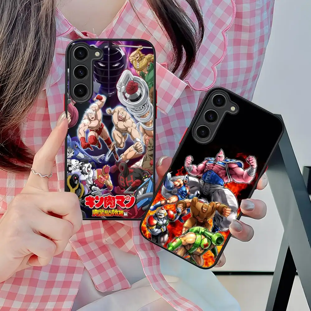 

Чехол для мобильного телефона «Аниме Kinnikuman» для Samsung Galaxy S25 S24 S23 S22 S21 Plus FE, ультра красочный силиконовый чехол для смартфона