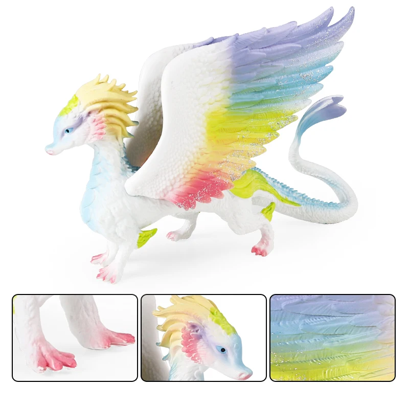 Oenux Phoenix Cerberus Eismonster Modell Cerberus Griffin Drache Dinosaurier Actionfiguren Tiere Spielzeug Sammlung Kind Geschenk – Detail 4