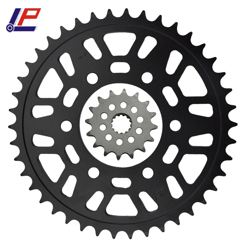 LOPOR 525 CNC 16T 42T Front Rear Motorcycle Sprocket For KAWASAKI ZX-7RR ZX750 Ninja 750 Z ZR ZX 750 700 7R 7RR 1996-1999