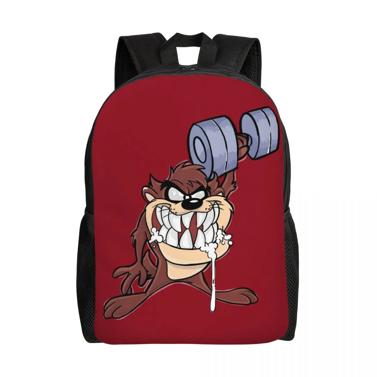 

Рюкзак TAZ на заказ Devils-Tasmanianes для мужчин и женщин, школьный рюкзак для студентов, подходит для 15-дюймовых ноутбуков, сумки с героями мультфильмов