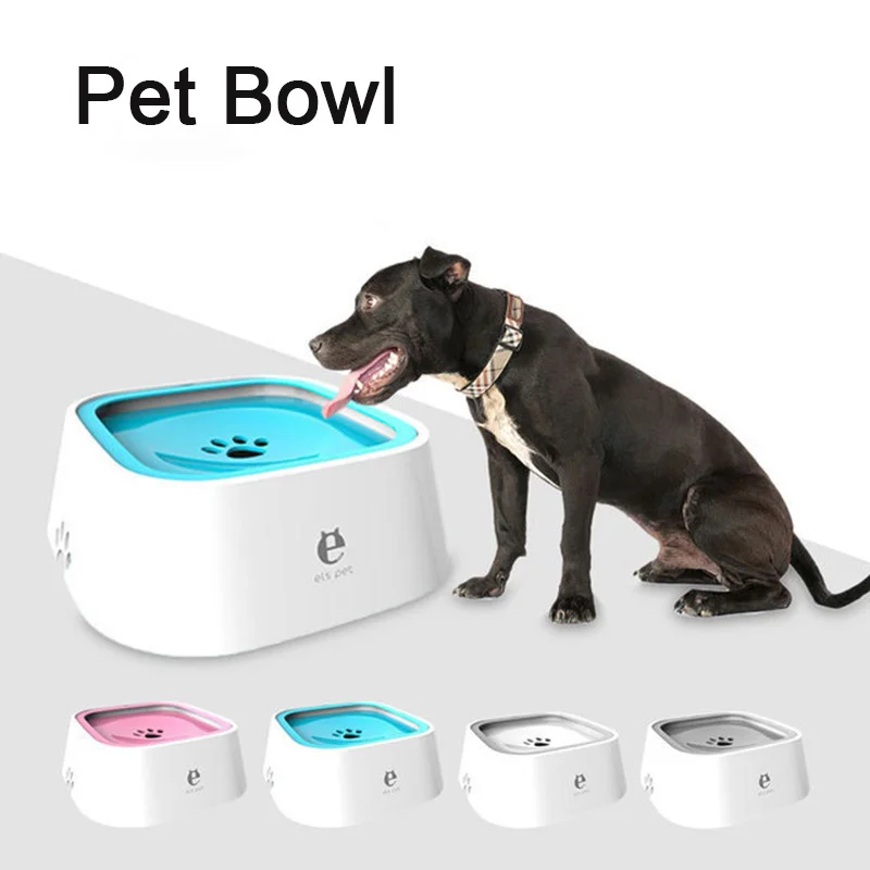 

Pet Dog Cat Bowl Floating Bowl Water Drinker Not Wet Mouth Splash Water Cat Bowl Not Sprinkler Water Dispenser Portable Dog Bowl