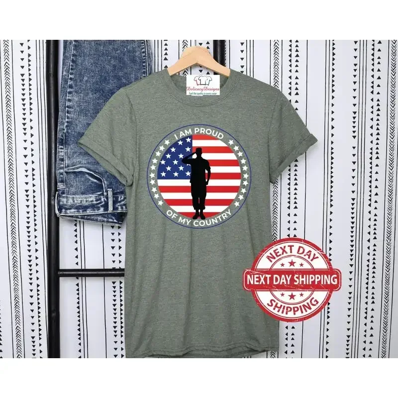 Memorial Day T Shirt Thank You Veterans Patriotic American Flag Army Heart