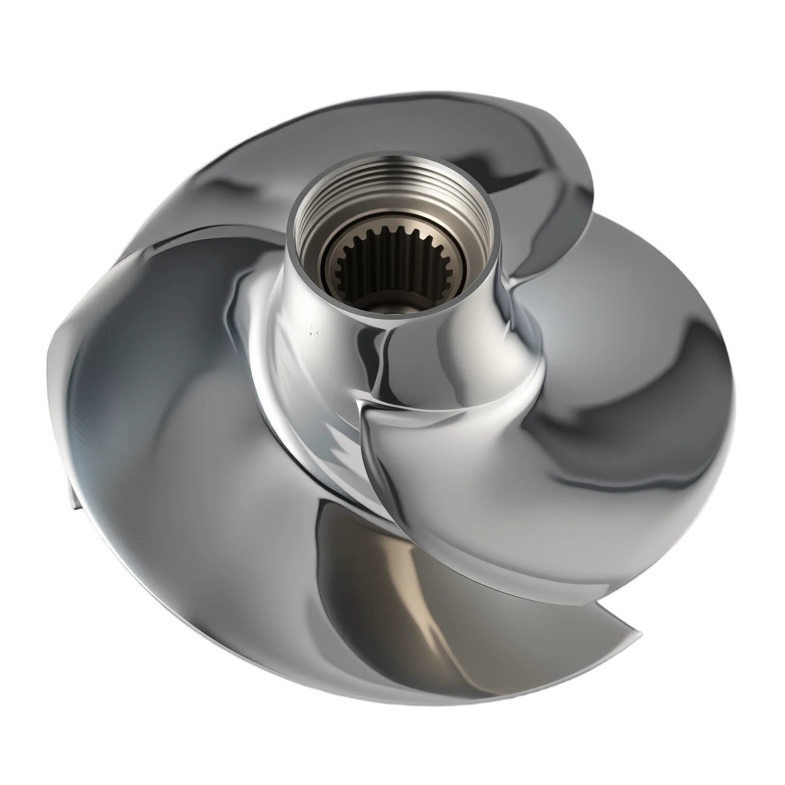 3-Blade Stainless Steel 150mm Pump Seadoo GTI 90/GTS 90 PWC Impeller OEM Jet Ski Impeller with Seal 10/16