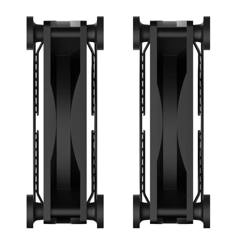 TEUCER 8CM/12CM/14CM USB Fan Computer PC Case Fan 120mm Silent Chassis Cooler Fan con viti rete protettiva ventola USB