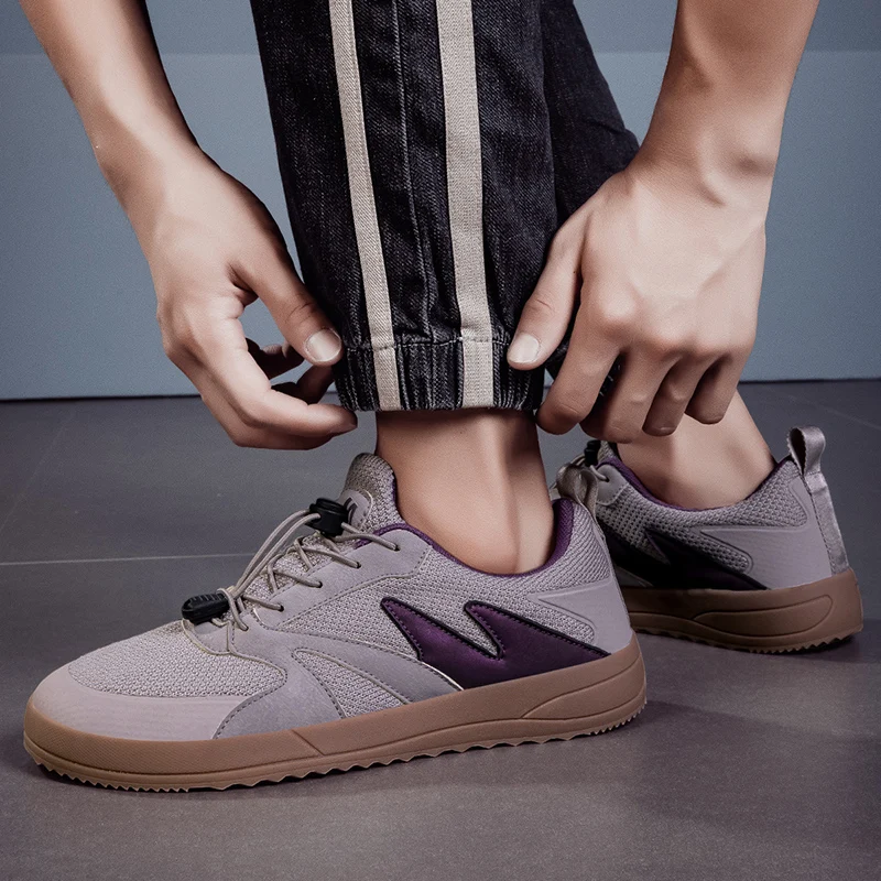 Fashion Barefoot Shoes For Men Wide Toe Shoes Breathable  Training Sneakers Men Minimalist Casual Shoes For Men Walking Footwear image 3