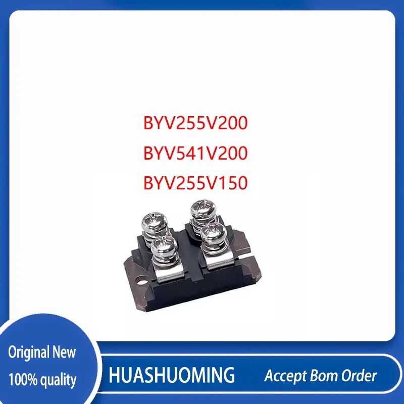

New 1Pcs/Lot BYV255V200 BYV541V200 BYV255V150 SOT-227B