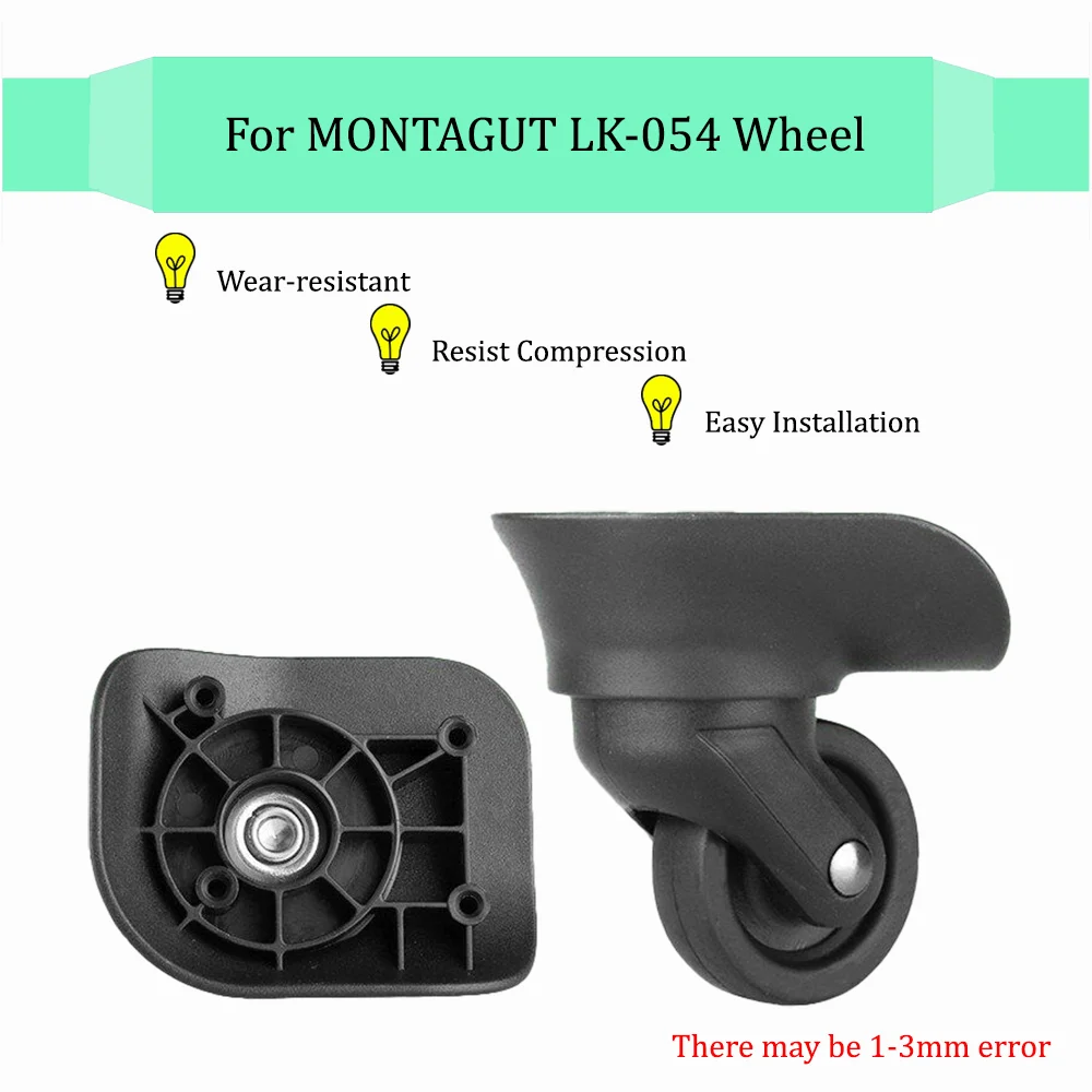 

Applicable MONTAGUT LK-054 Suitcase Trolley Wheel Accessories Luggage Replacement Roller Repair Wheel Customization Parts