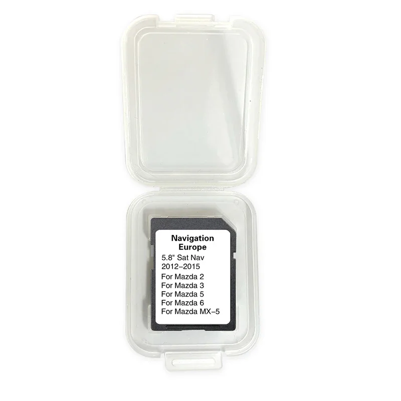การ์ด SD Navi ยุโรป UK ถนน GPS 2023/2024 AVN1 หน่วยนําทางสําหรับ MAZDA 2/3/5/6/MX-5 รถ NVA-SD8110EU จัดส่งฟรี