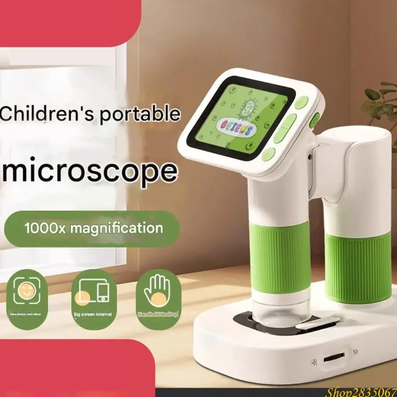 Desktop & Handheld Magnifier with Photo Video Function Digital Microscope 831F