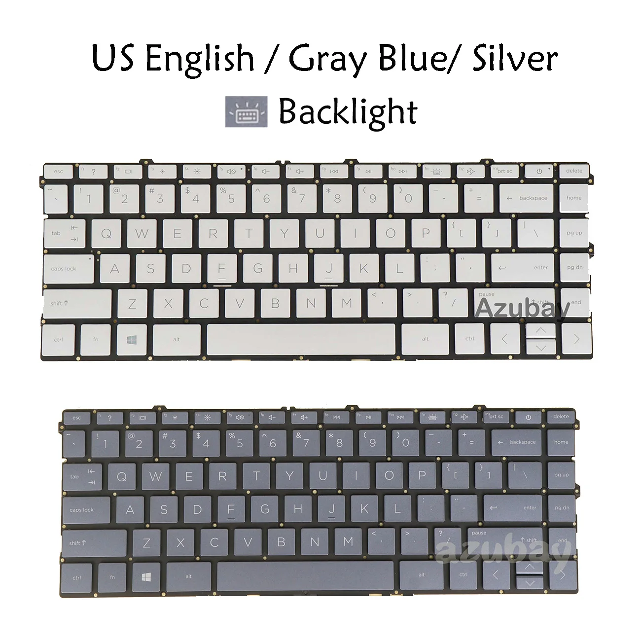 US Backlit Keyboard for HP BLQEL3A5WEZ02V SN6193BL7 NSK-XTCBQ SG-B0510-XUA  Pavilion 14-ec 14-ec000 14m-dw000 13-bb0000
