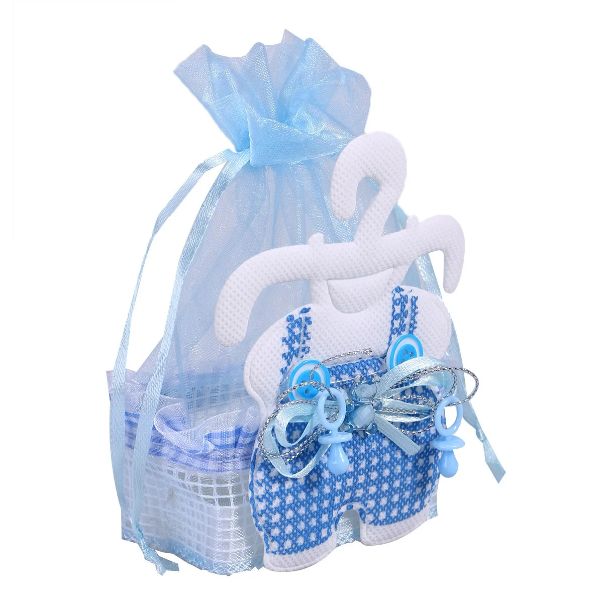 

12 Pcs Candy Bag Drawstring Organza Bags Shower s Goodie Feeding Bottle Fabric