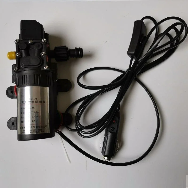 

НОВЫЙ 12V24V автомойка Artigufact Bus портативная машина высокого давления насос для мойки автомобилей двойной насос аксессуары