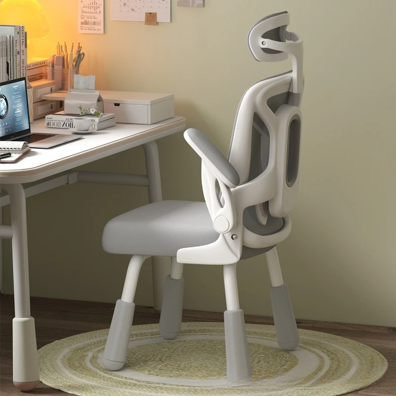 

Children's study chair can be lifted and adjusted, primary school students writing chair backrest computer chair