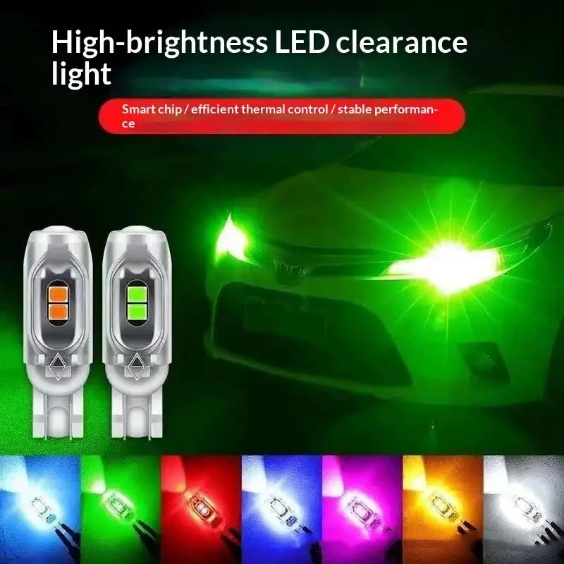 T10 194 168 W5W LED Bulbs 2835 SMD 6000K Professional Solution for Enhanced Interior and Signal Lights