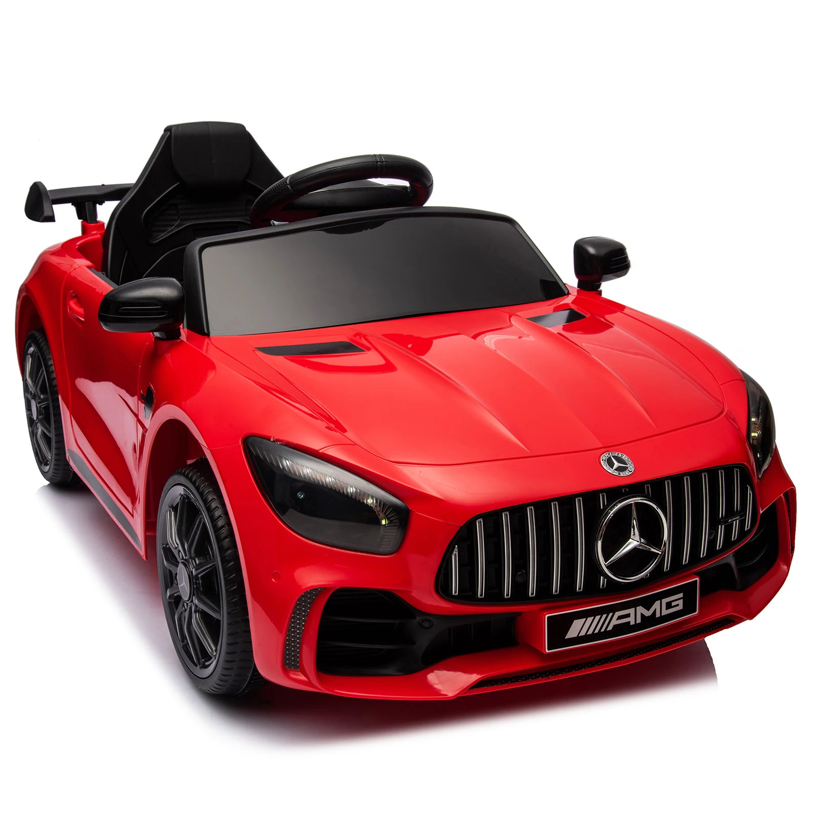 Dual Drive 12V 4.5Ah with 2.4G Remote Control Mercedes-Benz Sports Car Red