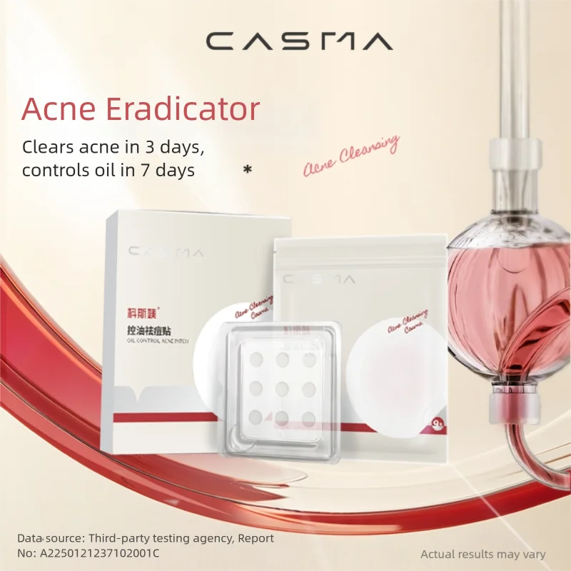 CASMA Microneedle Patch Pimple Patches with Salicylic Acid & Tea Tree Oil - Fast Oil Control, Unclog Pores, Fade Acne Marks